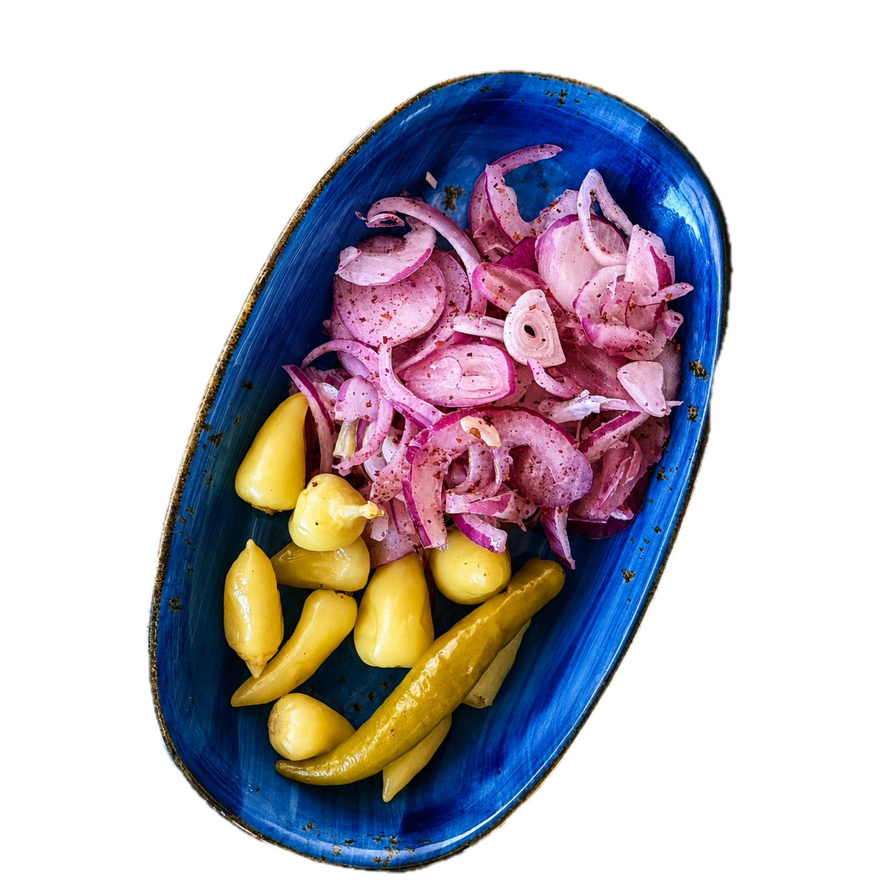 Eingelegte Paprika & Zwiebeln