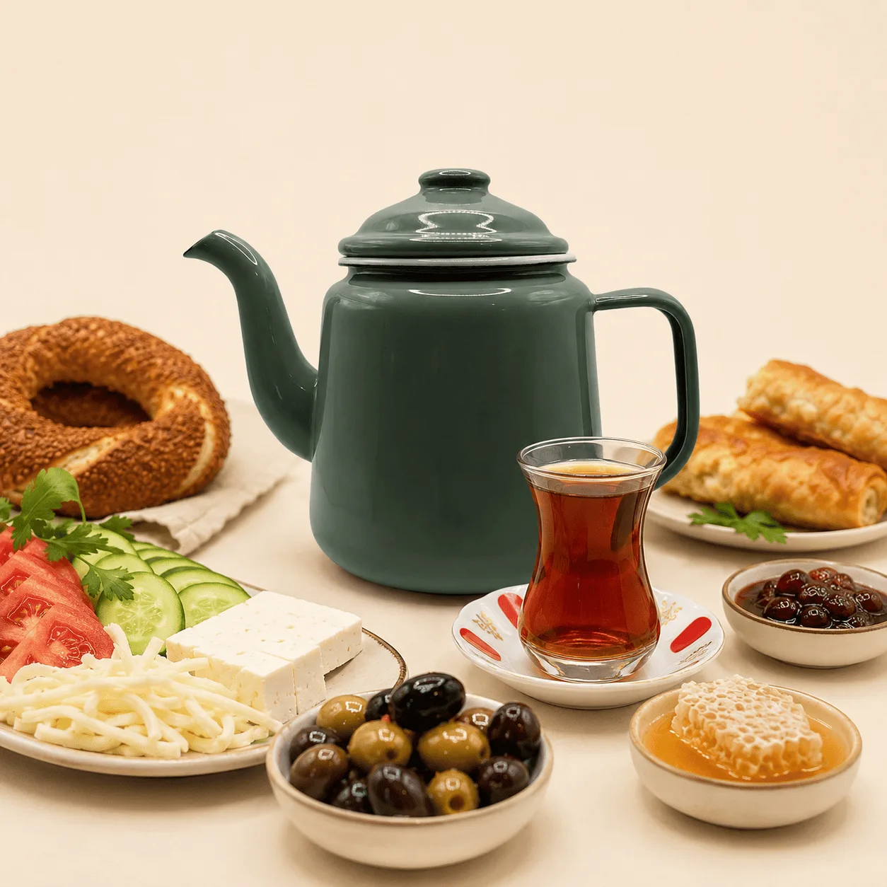 Çay im Tulpenglas