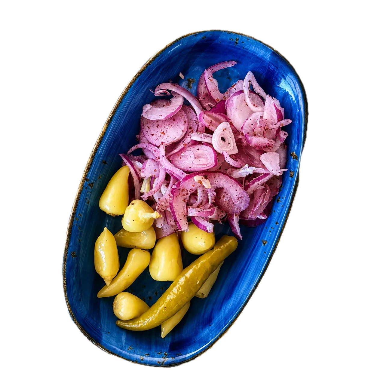 Eingelegte Paprika & Zwiebeln
